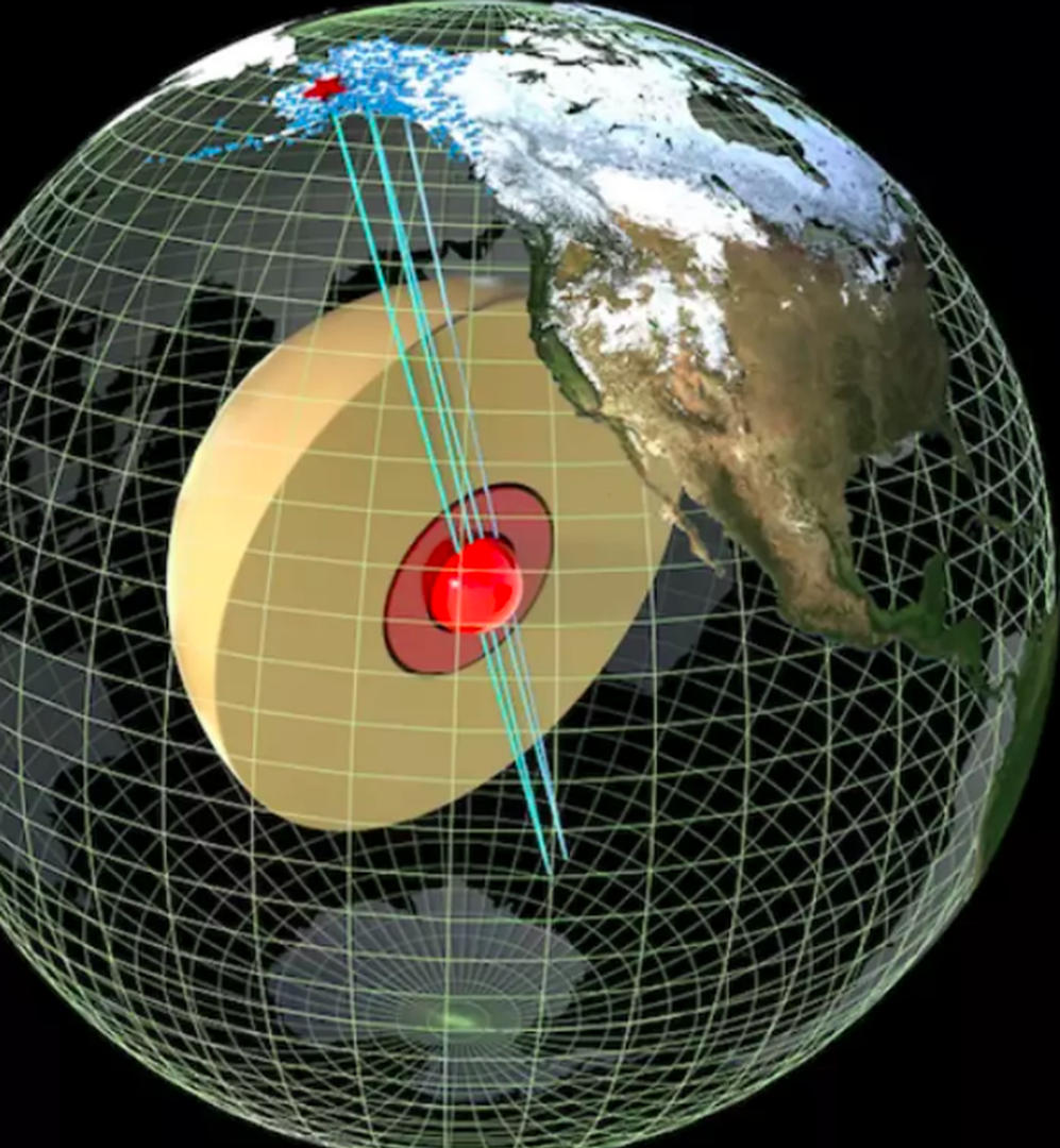 علماء يكتشفون كرة معدنية صلبة بحجم كوكب في مركز الأرض.. فما القصة؟
