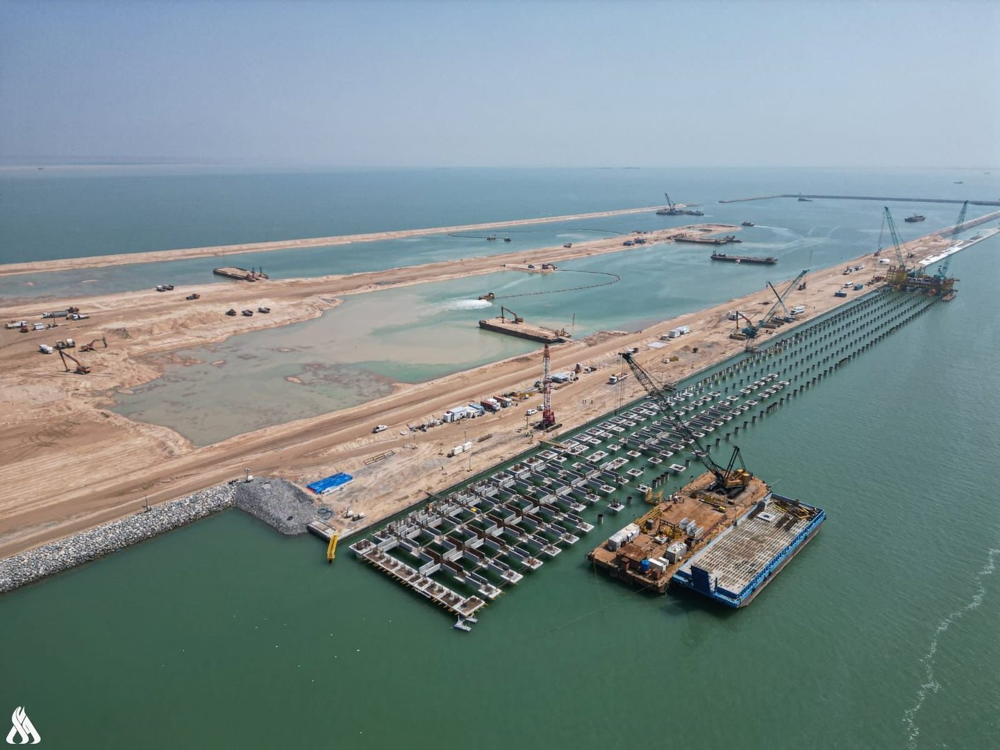 العراق يحدد موعدًا لافتتاح ميناء الفاو الكبير